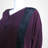 Pleated Modern Lace ABAYA